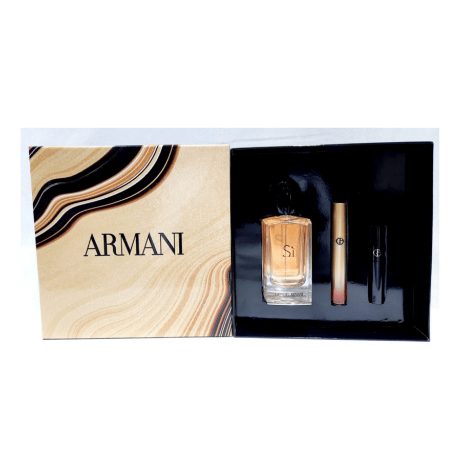 مجموعة ارماني سي أي او دي بارفان (عطر 100ملي + ملمع شفاه 40ملي + ماسكارا 4.5ملي)