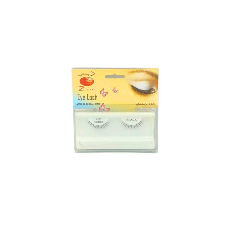 Natural black hair eyelashes 4133under from Zainati