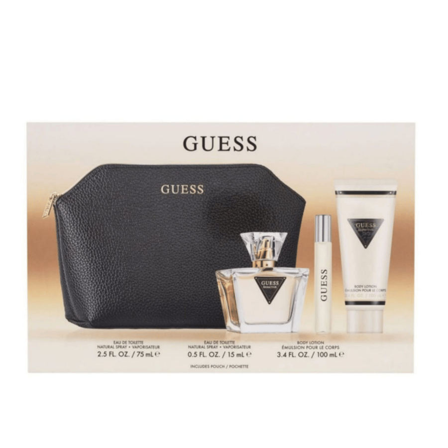 مجموعة جيس سيدكتف او دي تواليت (عطر 75ملي + شنطة + بخاخ عطر 15ملي + كريم جسم 100ملي)