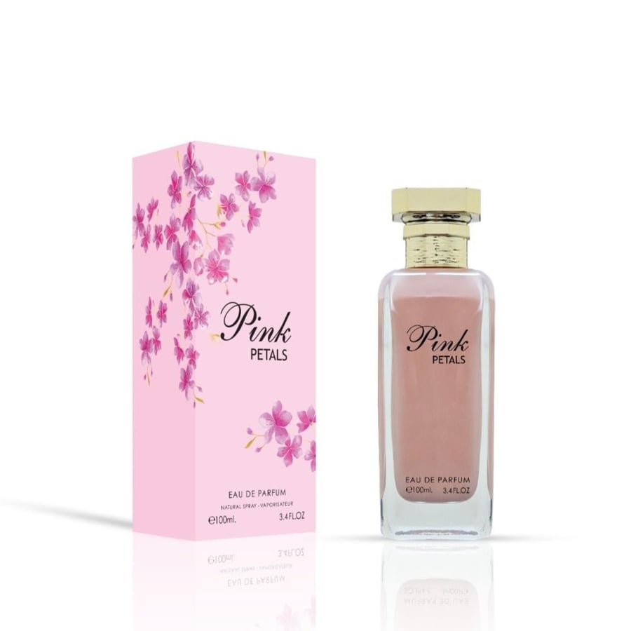 Pink details or perfume