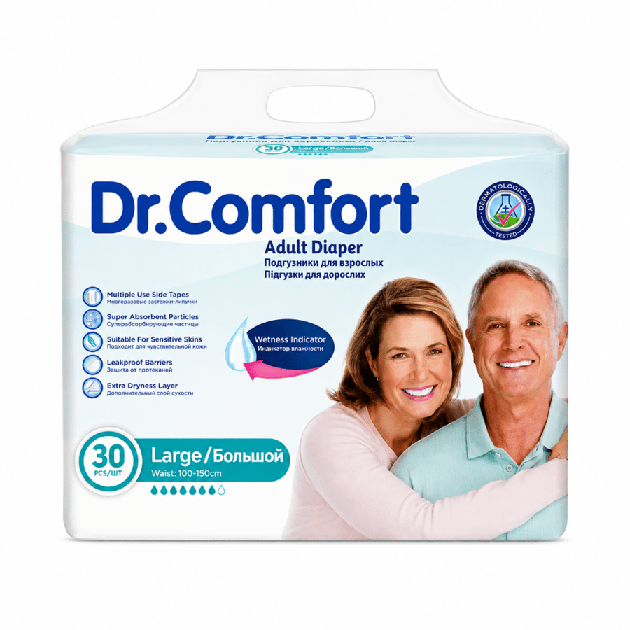 حفاضات الدكتور كومفورت للكبار لاصق Dr.Comfort