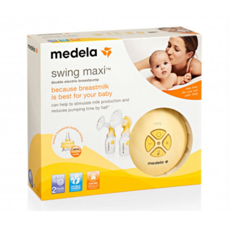 جهاز شفط الحليب كهربائي مزدوج ميدلا MEDELA Swing Maxi