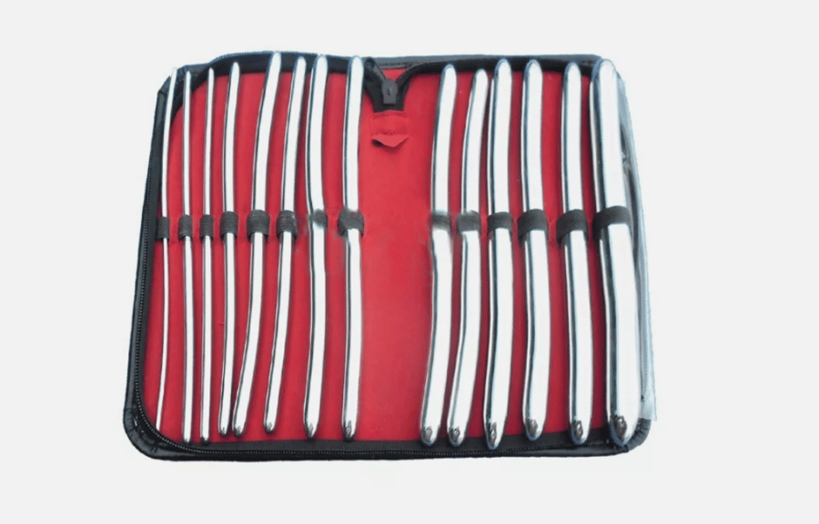 طقم موسعات شرجيه 14 قطعه HEGAR UTERINE DILATOR SET OF14