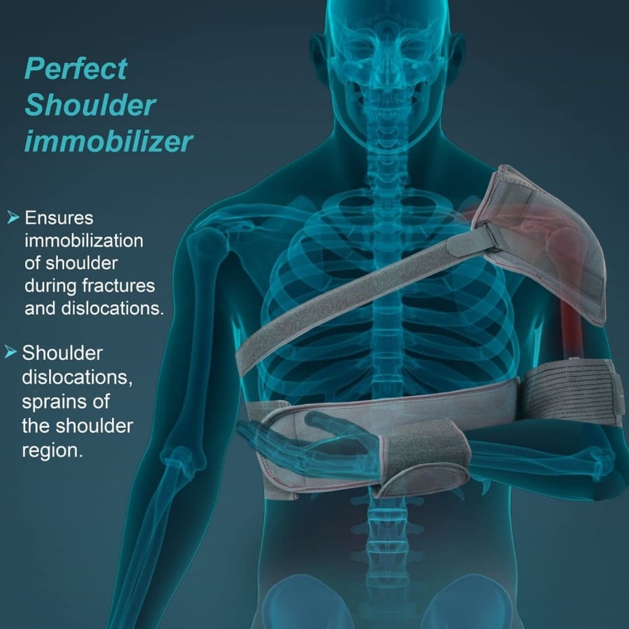 حزام مثبت الكتف والذراع تاينور Tynor C 03 Shoulder Immobilizer Sling