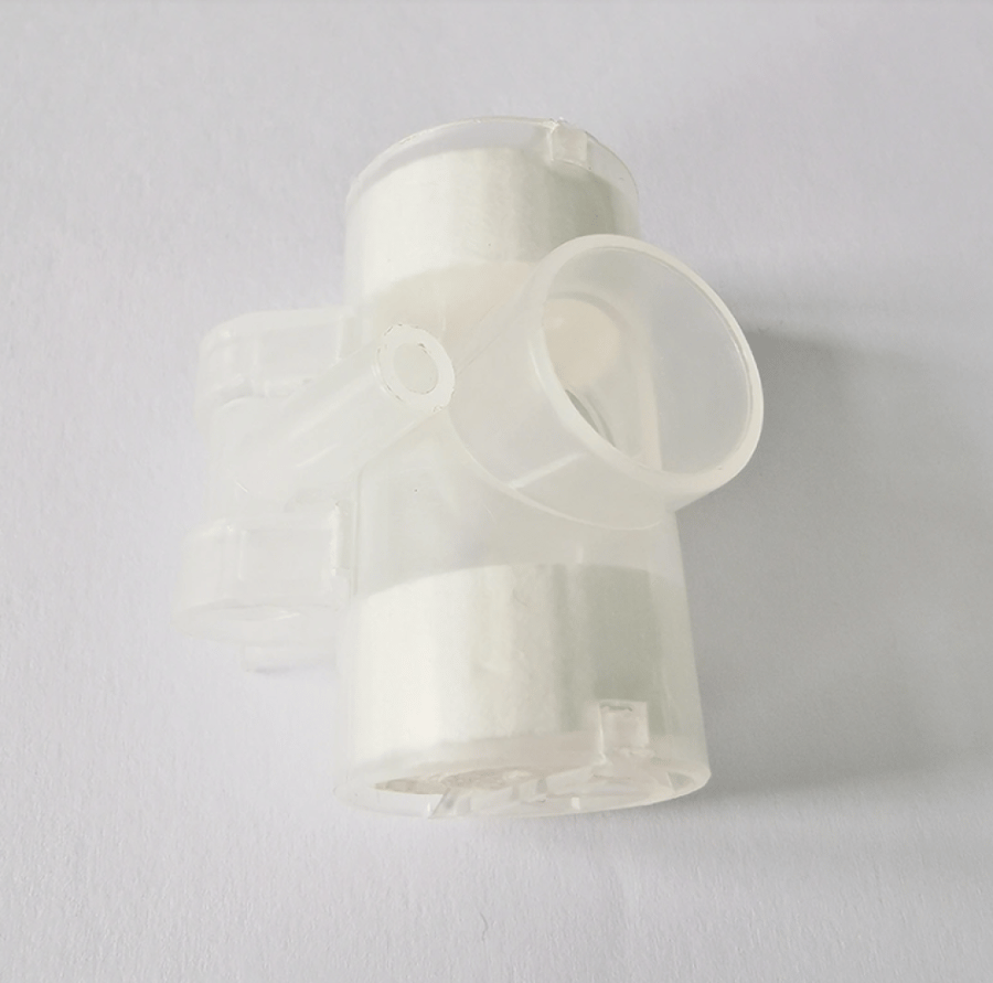 فلتر حنجري ابيض ورقي موديل 001  TRACHEOSTOMY Breathwell