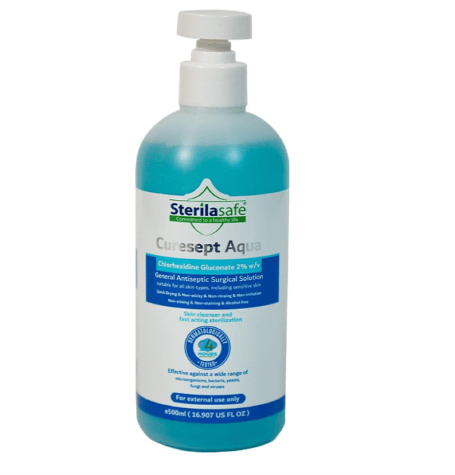 مطهر كلور هيكسيدين جلوكونات %2 ستيرلاسيف Sterilasafe 500ml