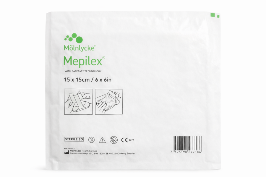 ضماد من رغوة السيليكون الناعمة  Mepilex