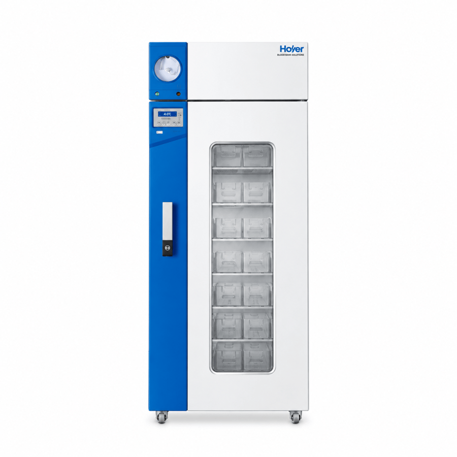 ثلاجة متطورة لبنك الدم مزودة بشاشة Haier  HXC-629