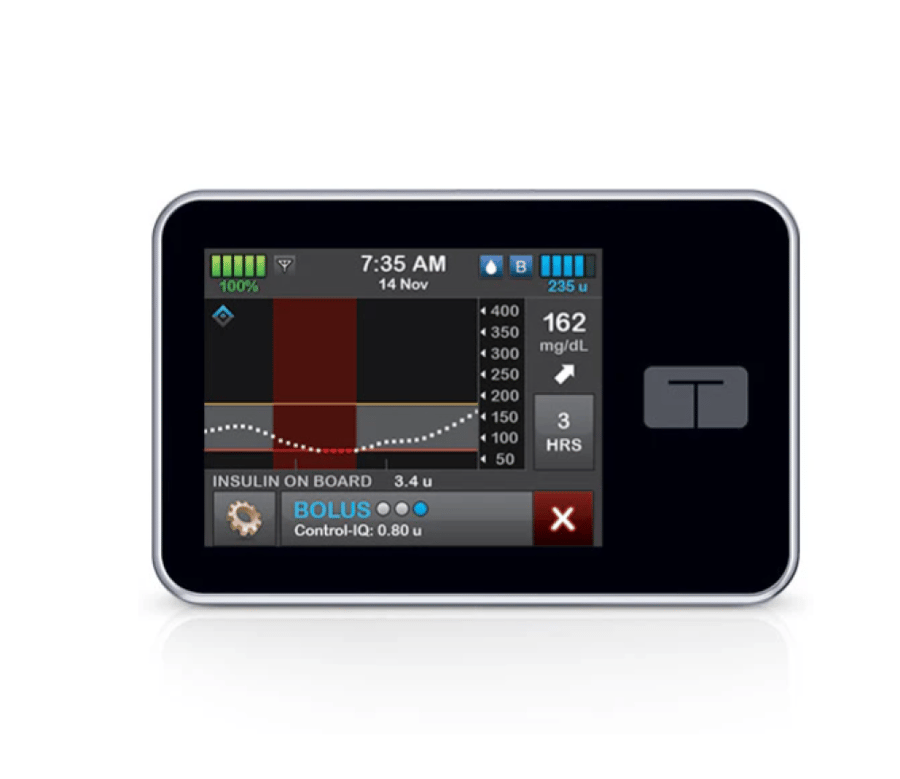 مضخة الأنسولين Tandem t:slim X2 بتقنية Basal-IQ