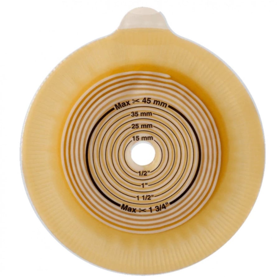 قاعدة كولستومي 1776 سنشورا كليك مقاس 45 - 50 مل coloplast