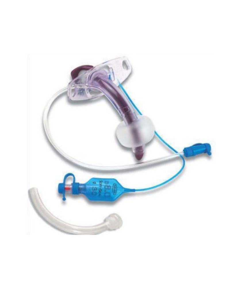 انبوب شق حنجري بصوت مع بالون Portex BLUselect Tracheostomy Tube SOFT-SEAL&CUFF  FENESTRATED