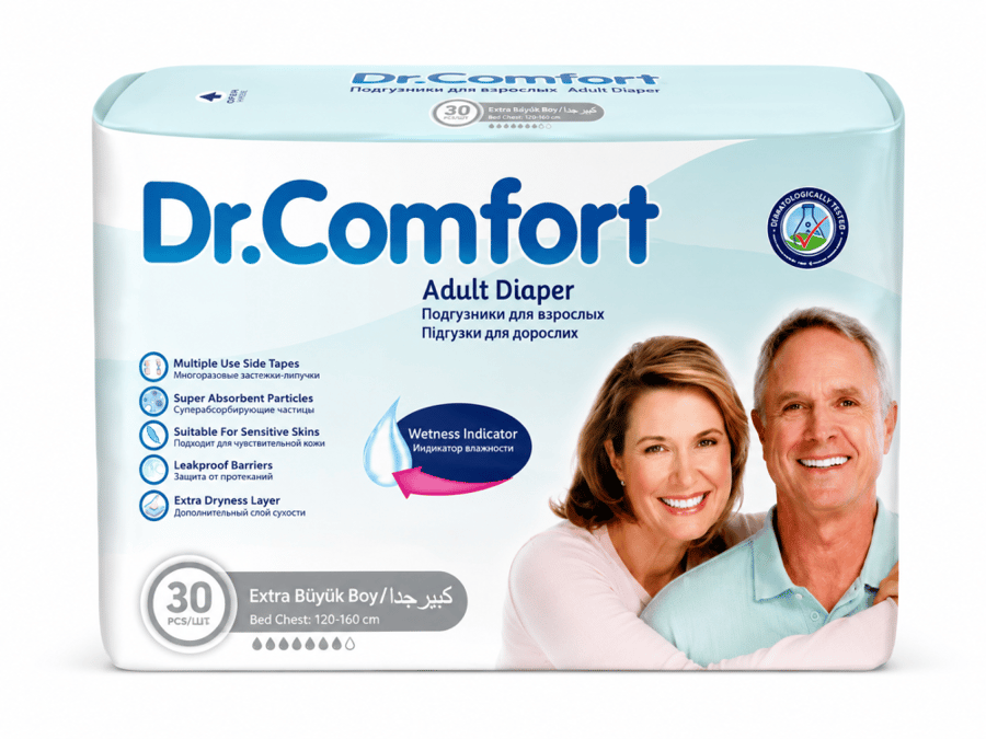 حفاضات الدكتور كومفورت للكبار لاصق Dr.Comfort