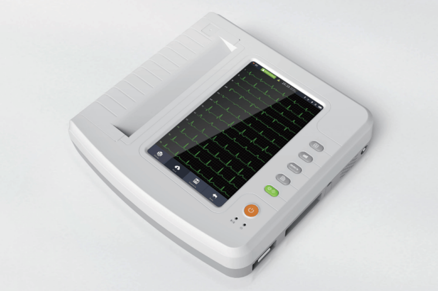 جهاز تخطيط القلب الكهربائي 12 قناه ECG1212G