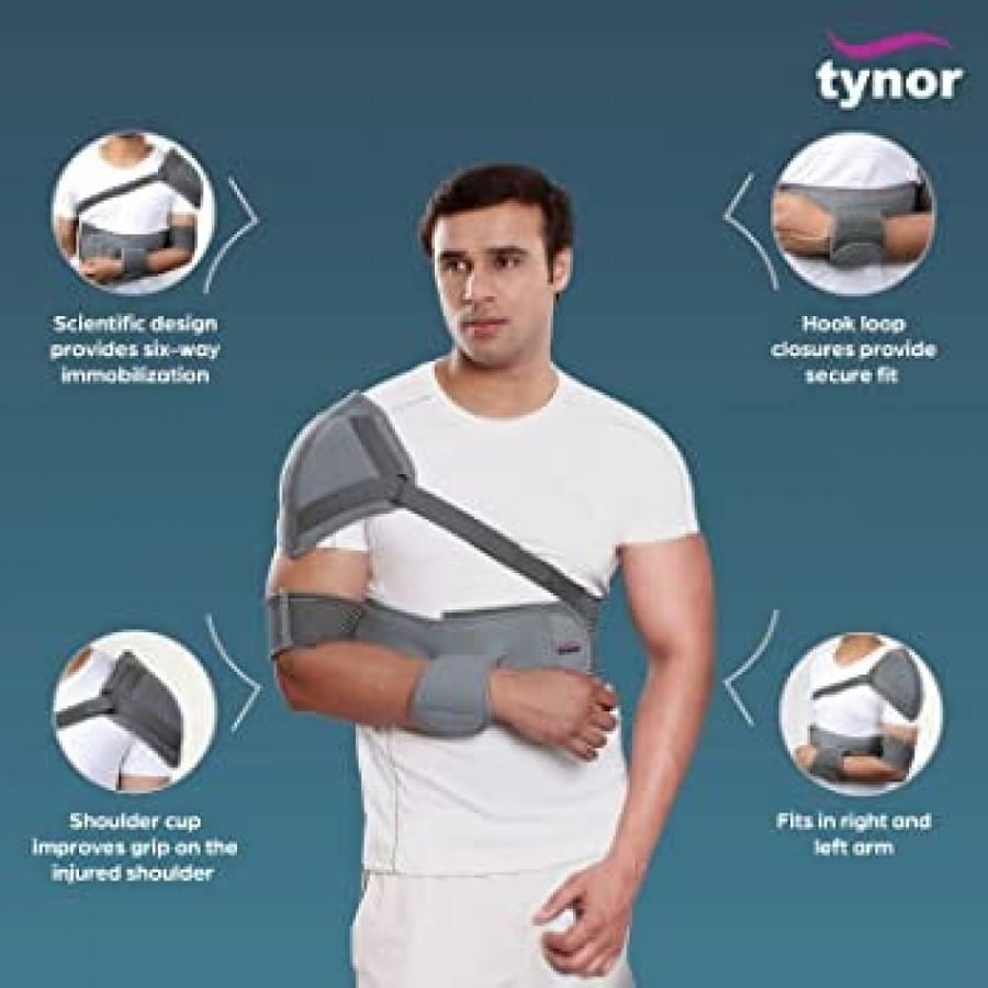 حزام مثبت الكتف والذراع تاينور Tynor C 03 Shoulder Immobilizer Sling