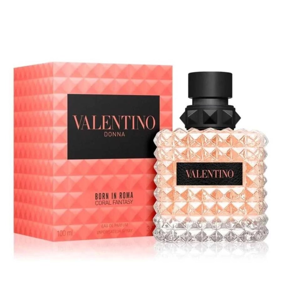 عطر فالنتينو دونا بورن ان روما كورال فنتازي او دو بارفيوم 100 ملValentino Donna Born in Roma Coral Fantasy Eau de Parfum 100 ml