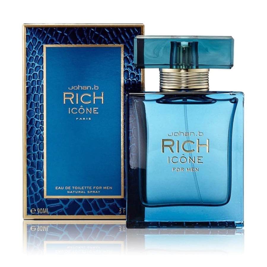 عطر ريتش ايكون فور مان 90 مل للرجالRich Icon For Man 90ml perfume for men