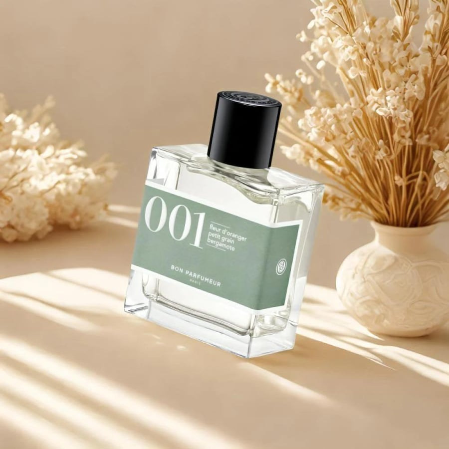 عطر 001 فلور دورانجير بتي غرين بيرغاموت من بون بارفيومير أو دو بارفان 100 مل 001 Fleur Durangier Petit Green Bergamot by Bon Parfumaire Eau de Parfum 100ml