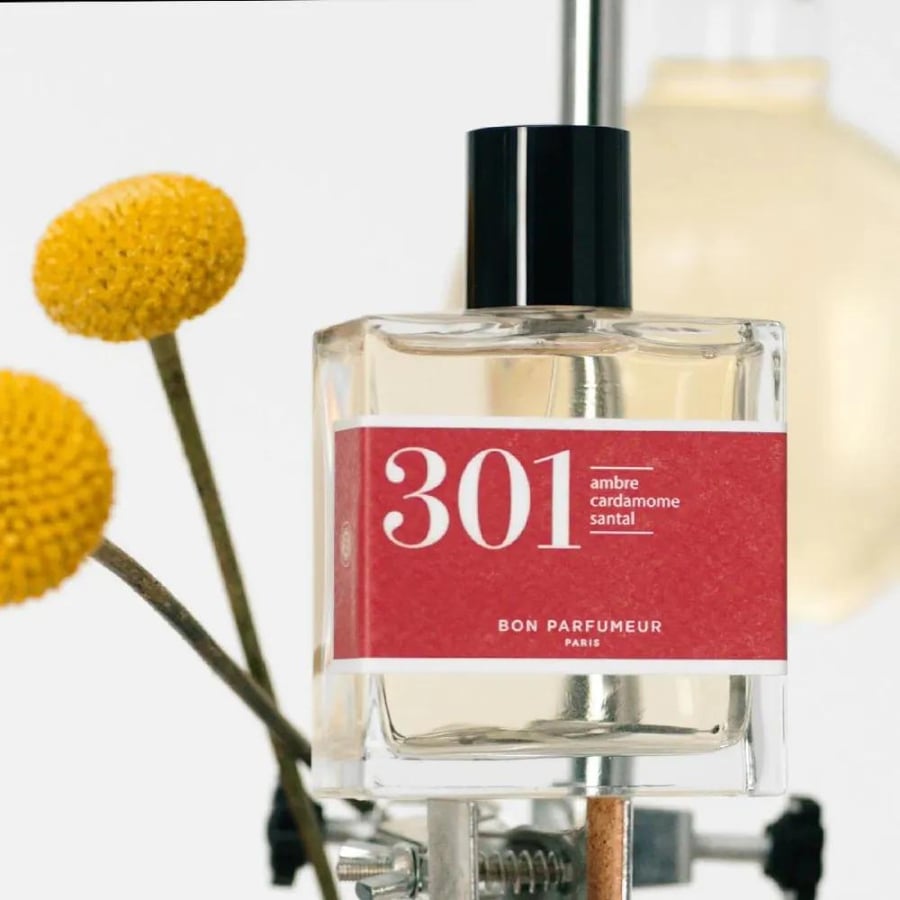 عطر 301 أمبر كارداموم سانتال من بون بارفيومير أو دو بارفان 100 مل  301 Amber Cardamom Santal by Bon Parfumaire Eau de Parfum 100ml