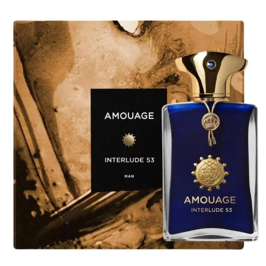 عطر امواج انترلود 53 الرجالي او دو بارفيوم 100مل   Amouage Interlude 53 Men's Eau de Parfum 100ml