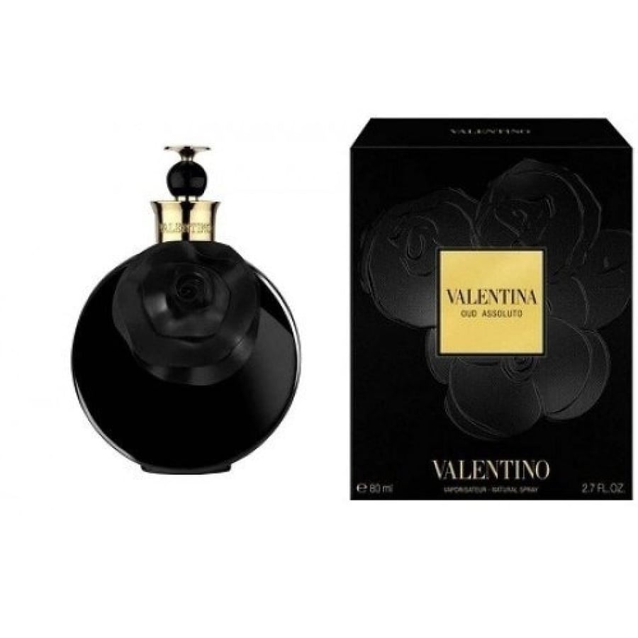 عطر فالنتينو عود اسولوتو الاسود او دو بارفيوم 80ملValentino Oud Assoluto Black Eau de Parfum 80ml