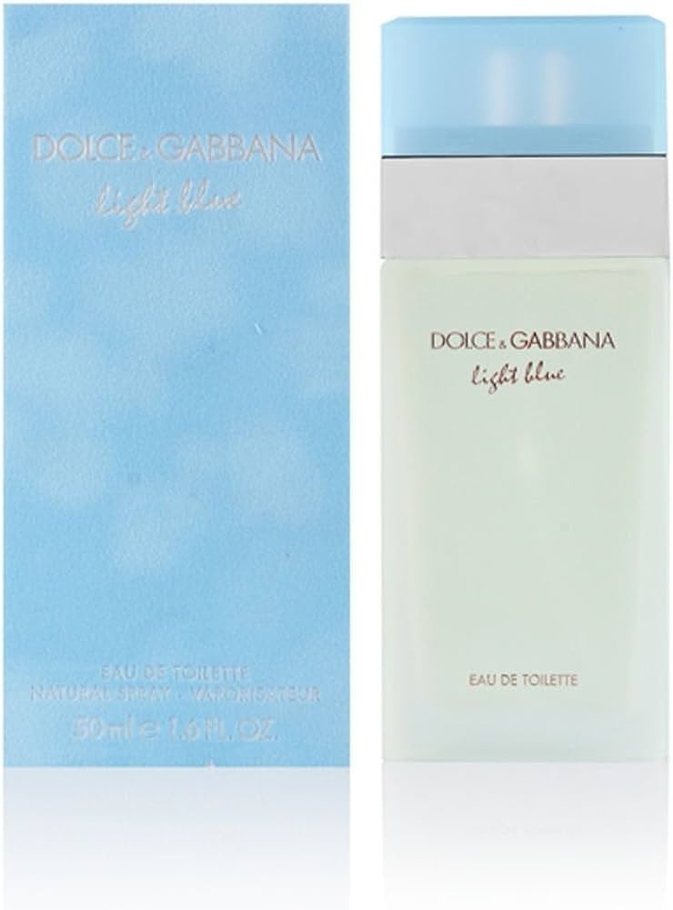 عطر دولتشي اند غابانا لايت بلو النسائي تواليت 50ملDolce & Gabbana Light Blue Women's Eau de Toilette 50ml