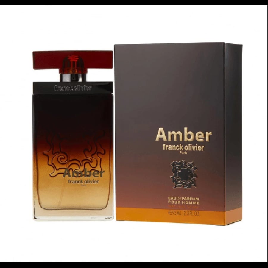 عطر فرانك اوليفر عنبر او دو بارفيوم 75ملFranck Olivier Amber Eau de Parfum 75ml