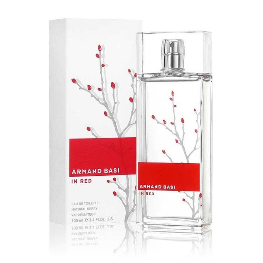 عطر ارماند باسي الابيض ان رد او دو تواليت 100مل  Armand Basi White In Red Eau de Toilette 100ml