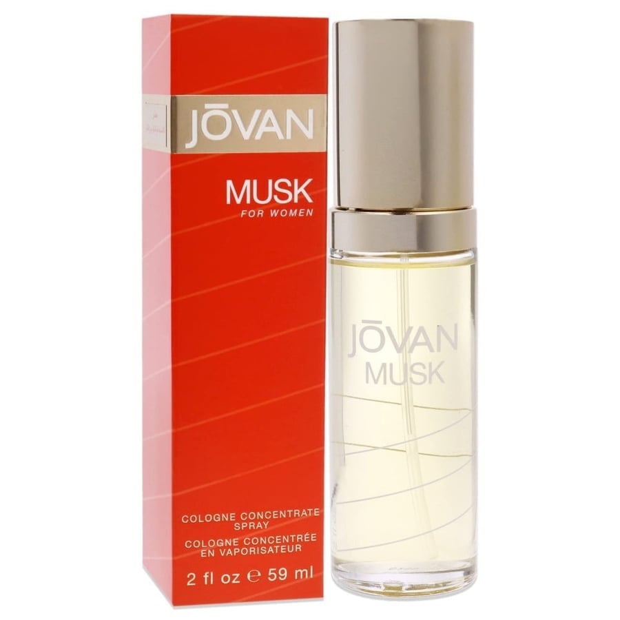 عطر جوفان مسك النسائي او دو كوليجن 59ملJovan Musk perfume for women, Eau de Cologne, 59 ml