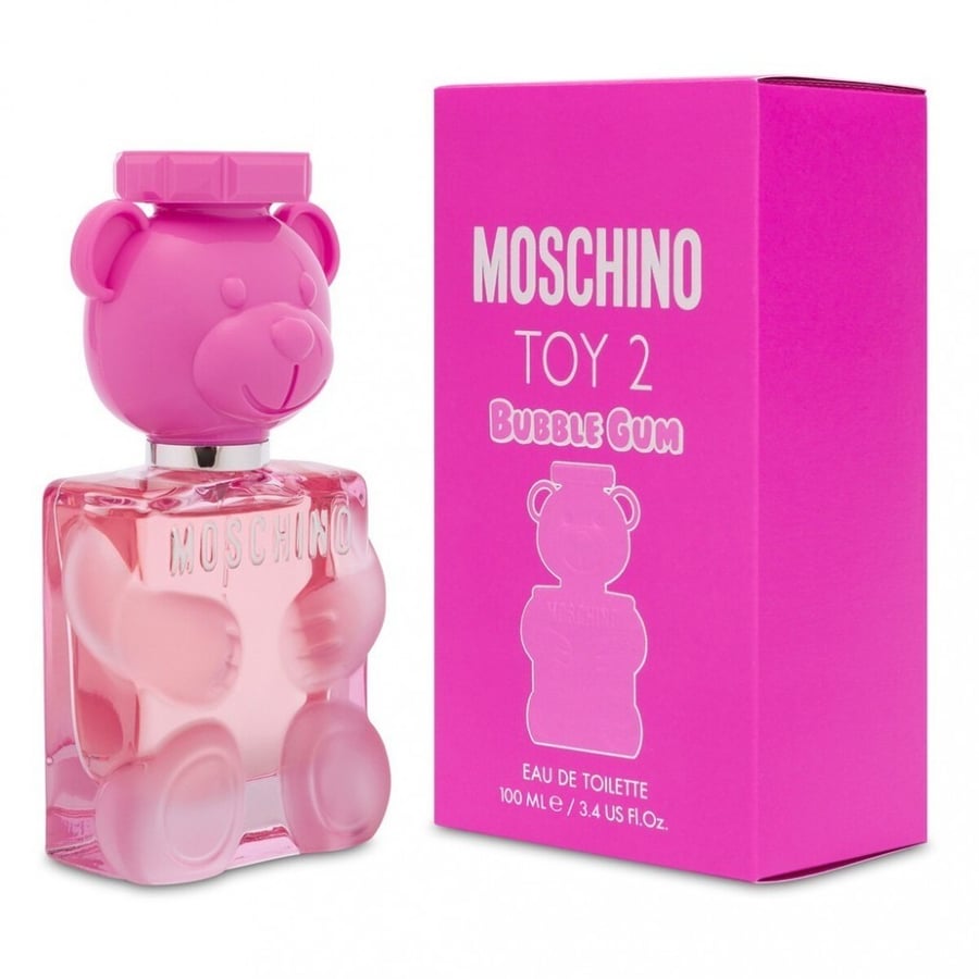 عطر موسكينو توي 2 ببل غم او دو تواليت 100ملMoschino Toy 2 Bubblegum Eau de Toilette 100ml