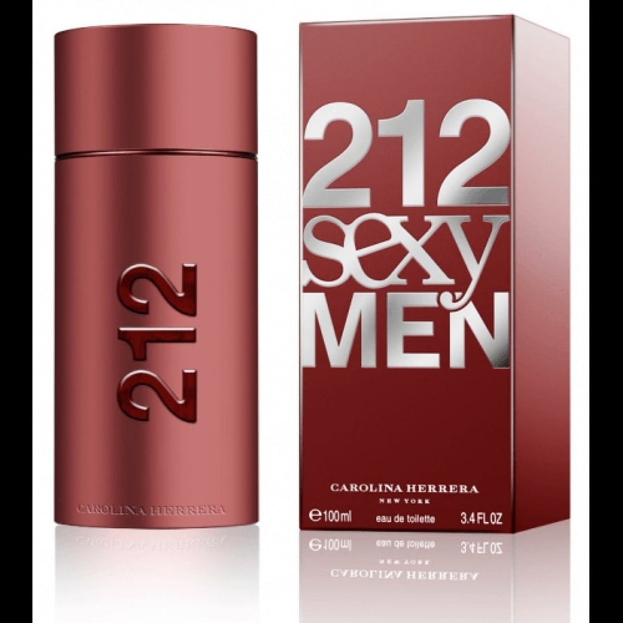 عطر كارولينا هيريرا 212 سكسي الرجالي تواليت 100ملCarolina Herrera 212 Sexy for men EDT 100ml
