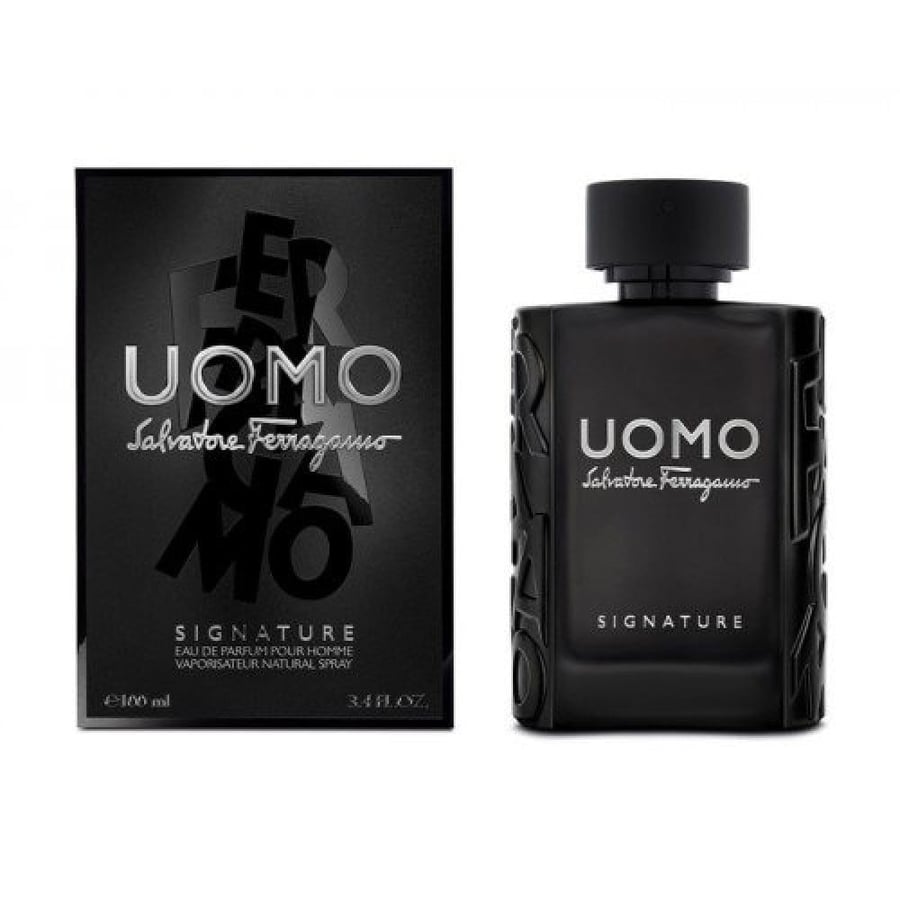 عطر سلفاتور فيرغامو اومو سيقنتشير او دو بارفيوم 100ملSalvatore Ferragamo Uomo Signature Eau de Parfum 100ml