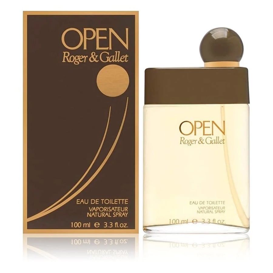 عطر اوبن من روجيه اند جاليت الرجالي تواليت 100ملOpen by Roger & Gallet for men, Eau de Toilette, 100ml