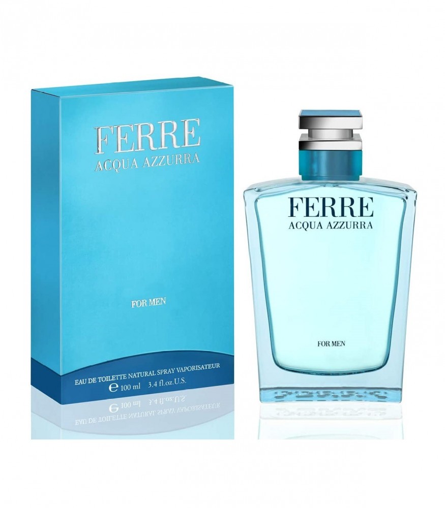 عطر جيانفرانكو فيري اكوا ازورا او دو تواليت 100ملGianfranco Ferre Aqua Azzurra Eau de Toilette 100ml