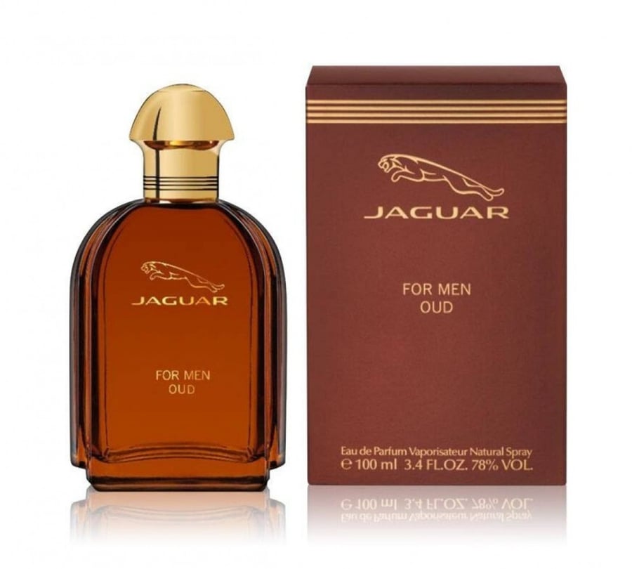 عطر جاكوار عود الرجالي او دو بارفيوم 100ملJaguar Oud perfume for men, Eau de Parfum, 100ml