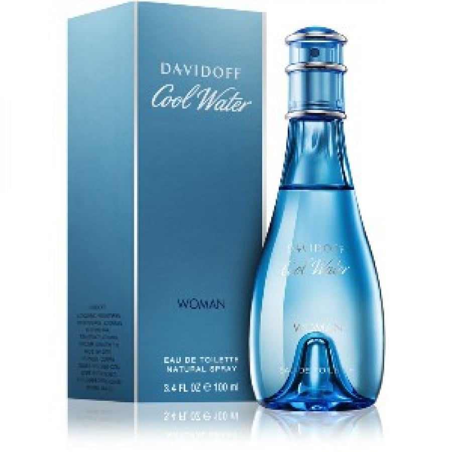 عطر دافيدوف كول ووتر النسائي تواليت 50ملDavidoff Cool Water Women's Eau de Toilette 50ml