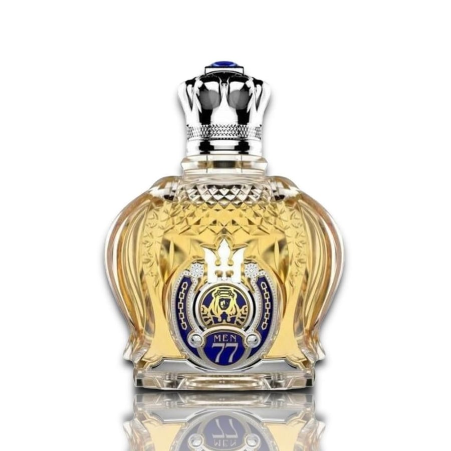 تستر عطر الشيخ  أوبيولينت 77 من شيخ للرجال او دي بارفيوم 100 ملOpulent Blue No. 77 by Sheikh for men - Eau de Parfum, 100 ml