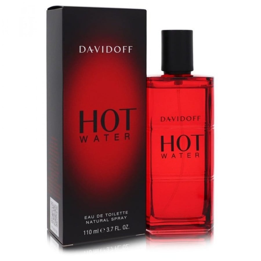 عطر دافيدوف هوت ووتر الاحمر الرجالي تواليت 110ملDavidoff Hot Water Red perfume for men, Eau de Toilette, 110ml