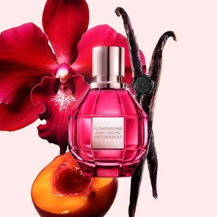 عطر فيكتور اند رولف فلاوربومب روبي اوركيد او دو بارفيوم 100ملViktor & Rolf Flowerbomb Ruby Orchid Eau de Parfum 100ml