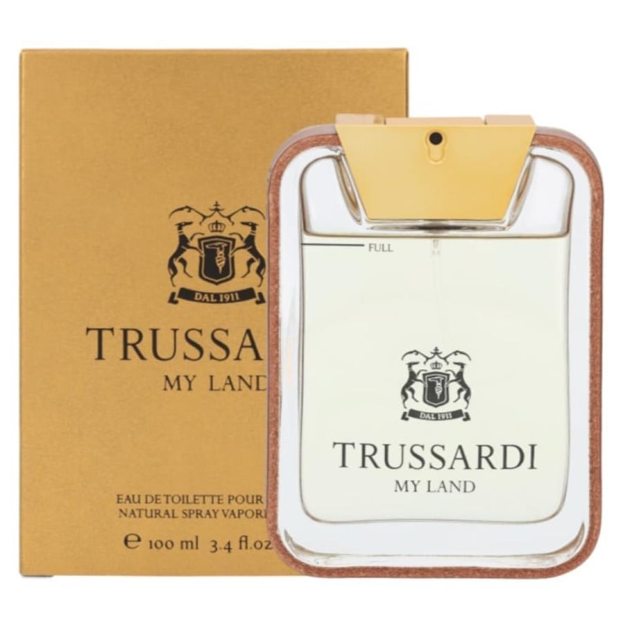 عطر تروساردي ماي لاند الذهبي او دو تواليت 100ملTrussardi My Land Gold Eau de Toilette 100ml