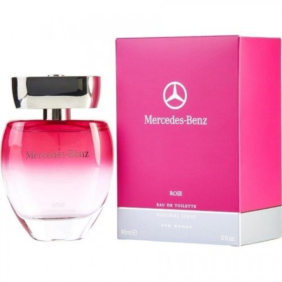 عطر مرسيدس بنز روز او دو تواليت 90ملMercedes Benz Rose Eau de Toilette 90ml