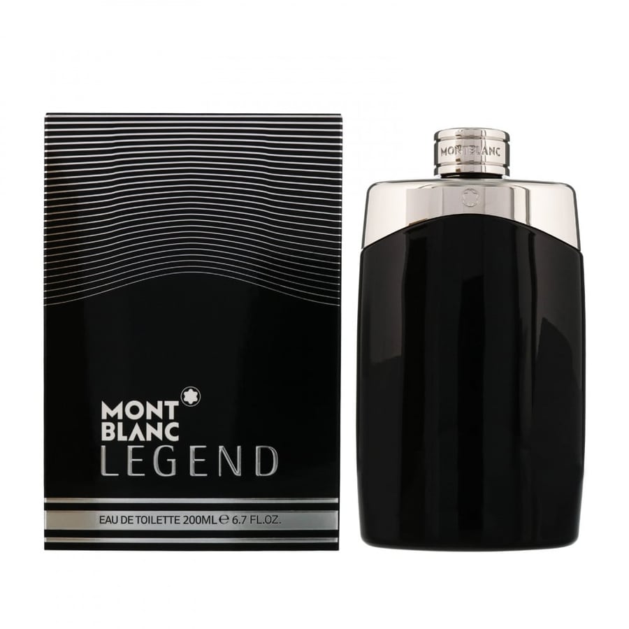 عطر مونت بلانك ليجند الرجالي او دو تواليت 200ملMont Blanc Legend perfume for men, Eau de Toilette, 200ml