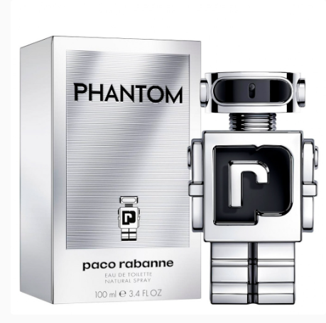 عطر باكو رابان فانتوم الرجالي او دو تواليت 100ملPaco Rabanne Phantom perfume for men, Eau de Toilette, 100ml