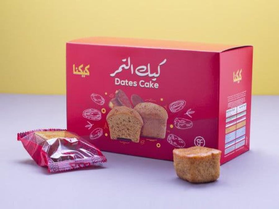 كيك بالتمر كيكتا 15 قطعة