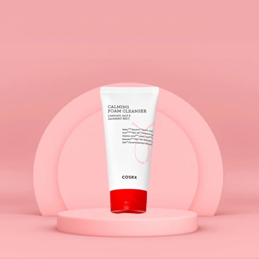COSRX: AC COLLECTION CALMING FOAM CLEANSER