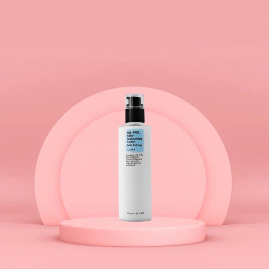 COSRX: OIL-FREE ULTRA MOISTURIZING LOTION WITH BIRCH SAP
