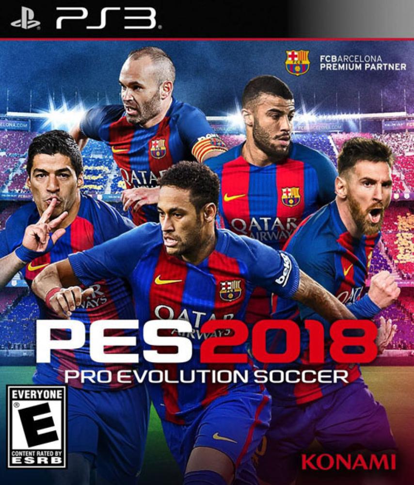شريط لعبة PS3 بيس 2018 - PES 2018