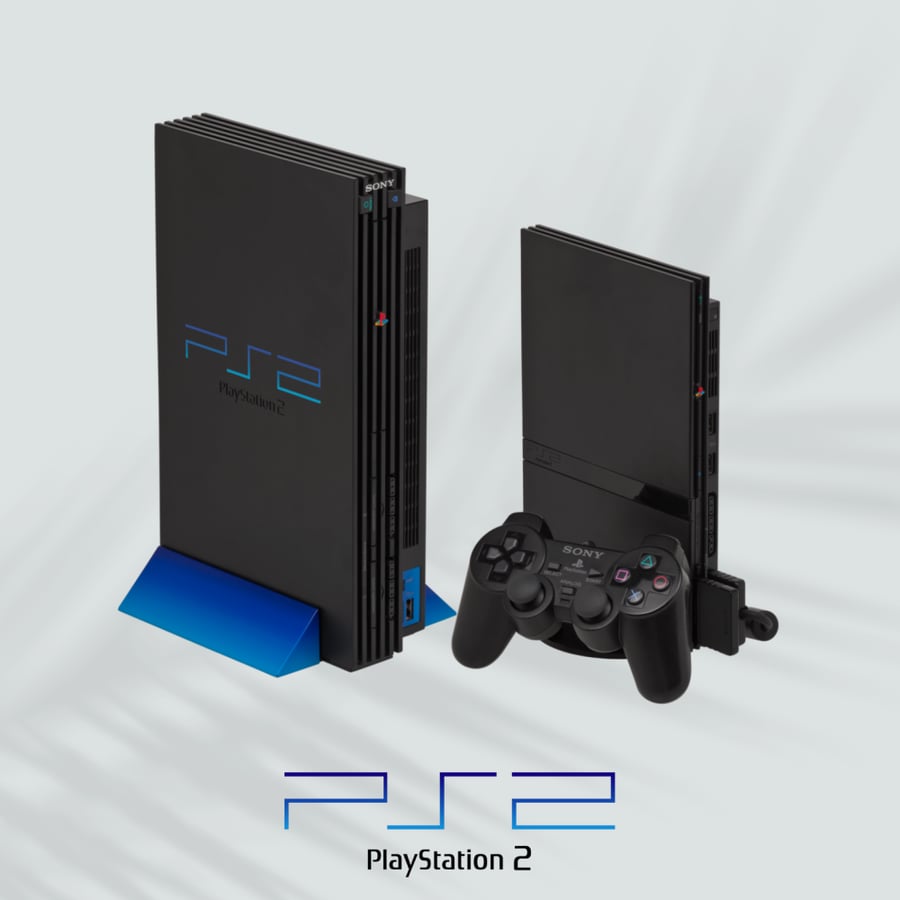 PlayStation 2 supports playing CDs + USB flash drives
