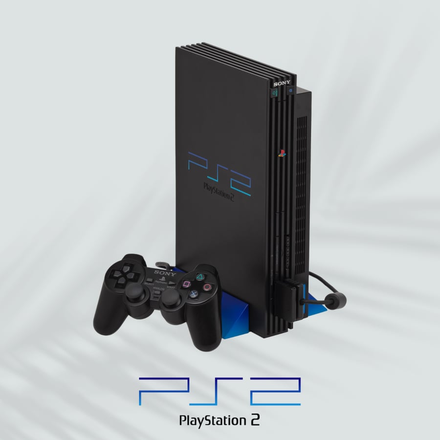 PlayStation 2 supports playing CDs + USB flash drives