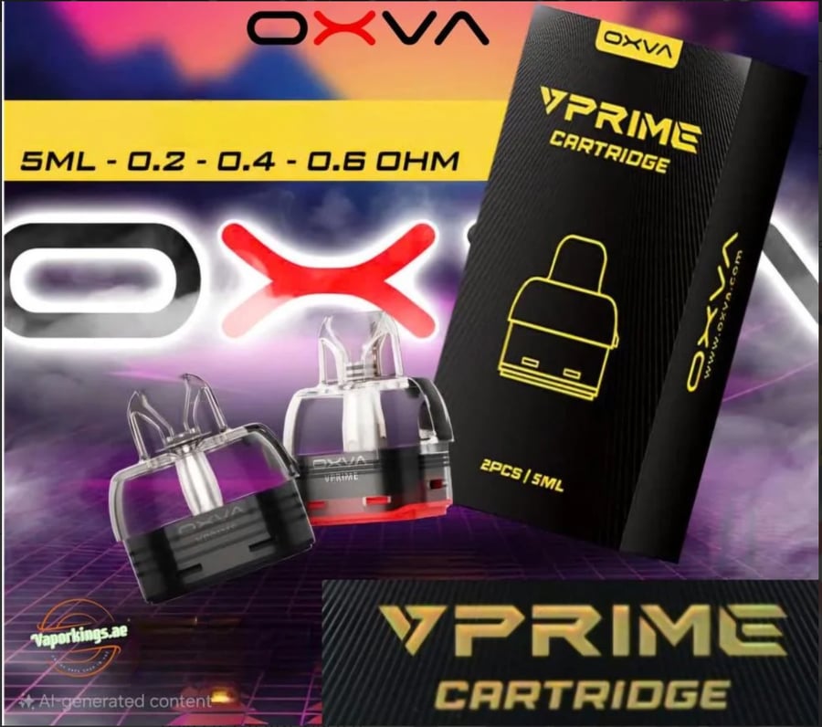 بودات جهاز شيشة اوكسفا في برايم oxva vprime pods