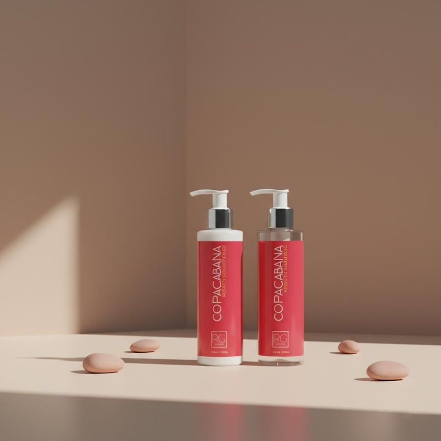 طقم شامبو وبلسم RG Copacabana Keratin – 235 مل